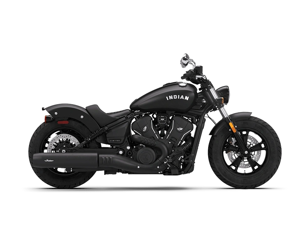 2026 Indian Motorcycle Scout Sixty Bobber Lt - Black Smoke alt