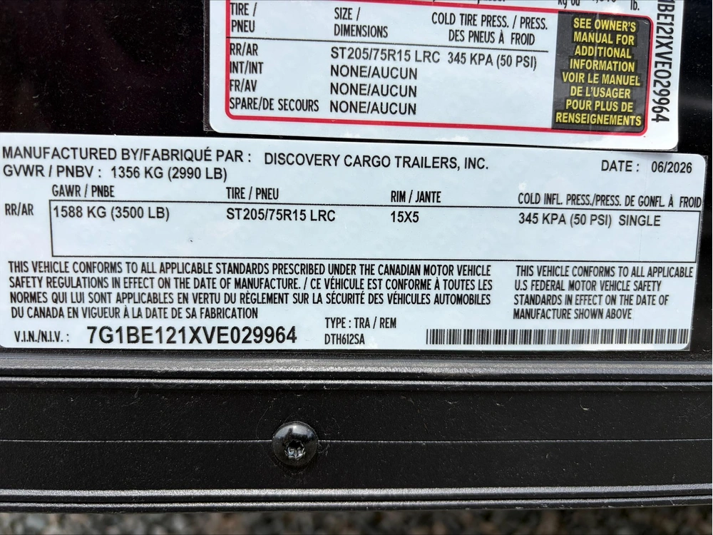 Discovery Dth612sa 2027 alt