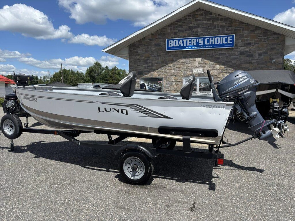 2024 Lund Boat Co 1400 Fury W/yamaha 25hp & Trailer! alt