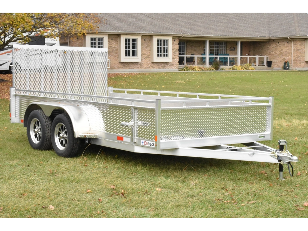 2026 Enbeck Aluminum Utility 7' X 14' Ta alt