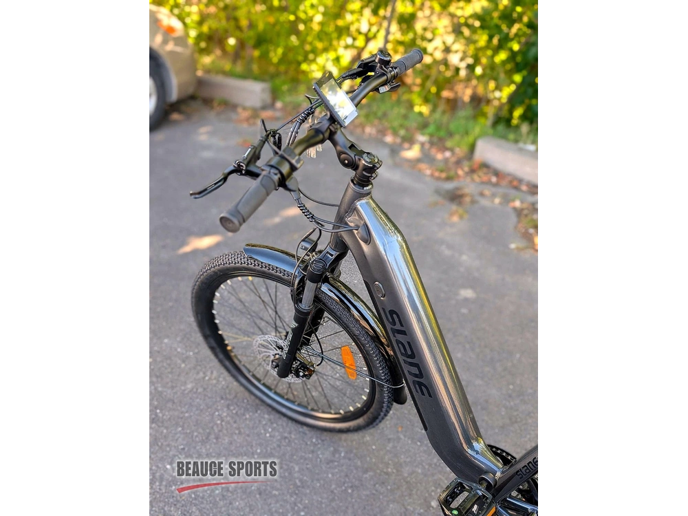 Slane Jasper Sport Gris 🎯 Vélo Électrique Sport 500w Grande Autonomie Ville Sentier Performance Quotidienne 🟢 2026 alt