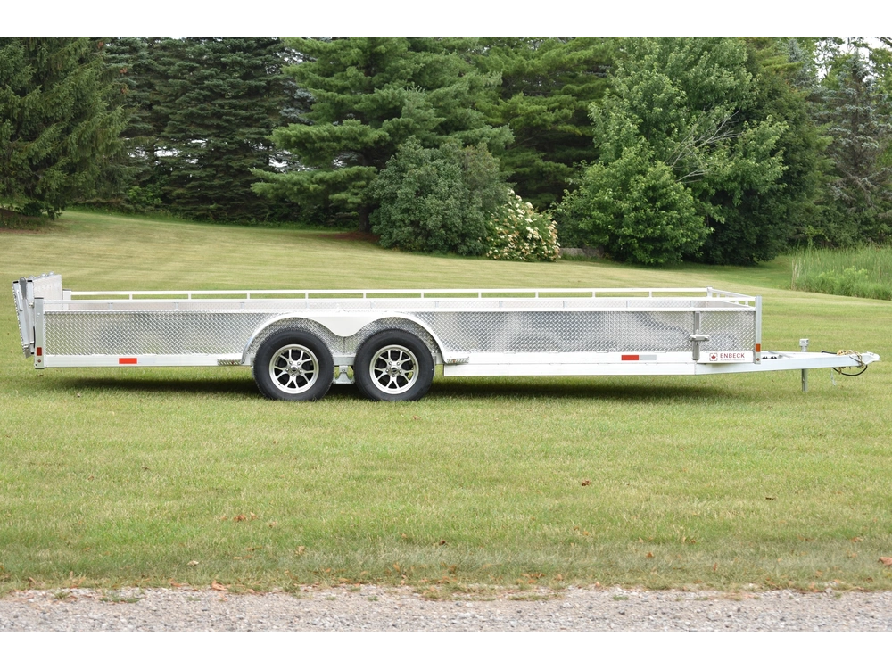 2026 Enbeck Aluminum Utility 7' X 20' Ta alt