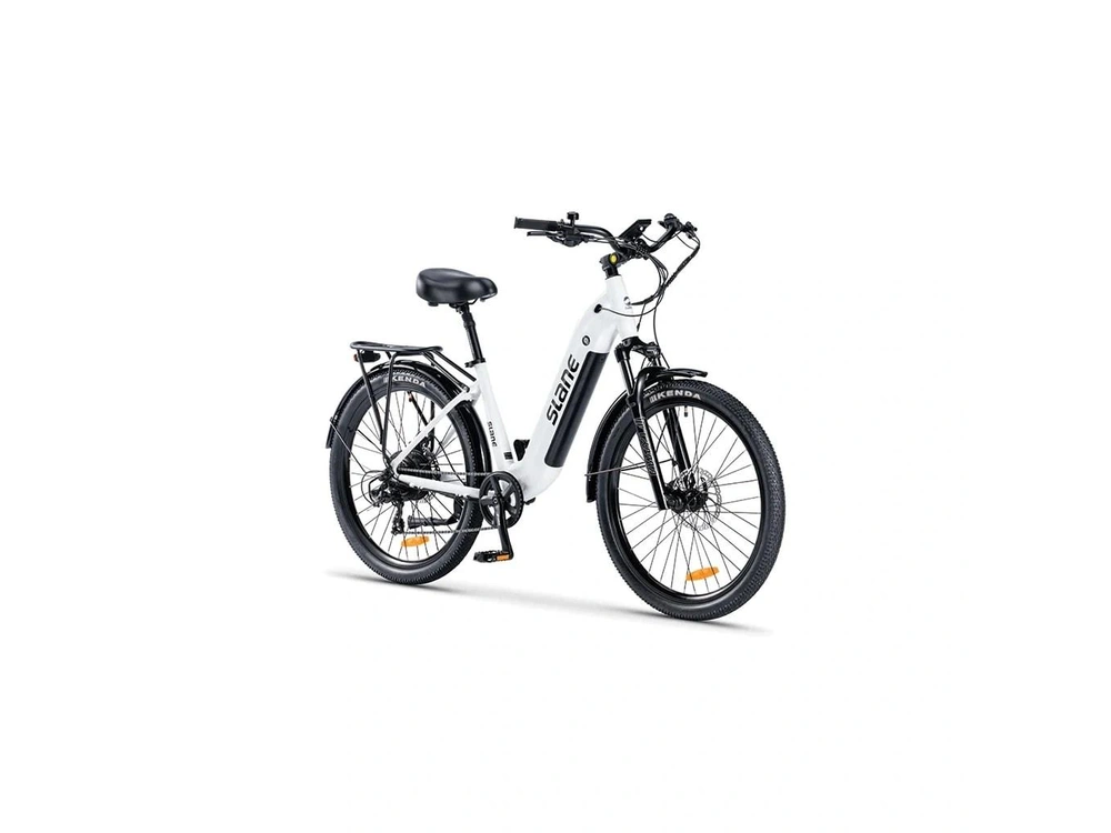 2026 Slane Jasper Cruiser Blanc 💥 Comparatif E-bike Cruiser Urbain Hybride 🆚 alt