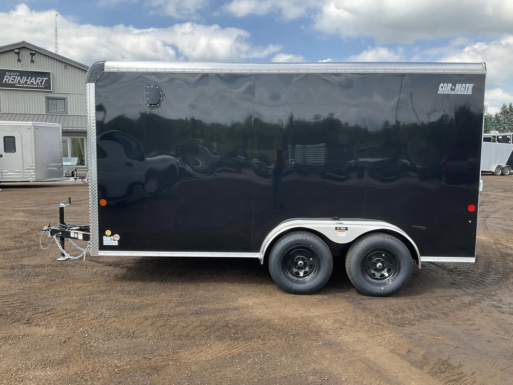 2026 Car Mate Trailers 7x14 Hd Custom Cargo Trailer alt