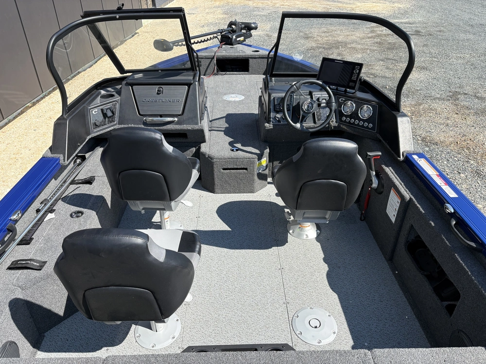2025 Crestliner 1850 Fish Hawk Wt Jumpseat - True Blue alt