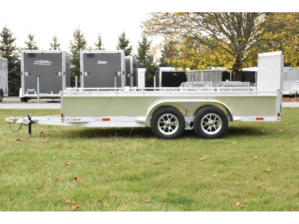 2026 Enbeck Aluminum Utility 7' X 14' Ta alt