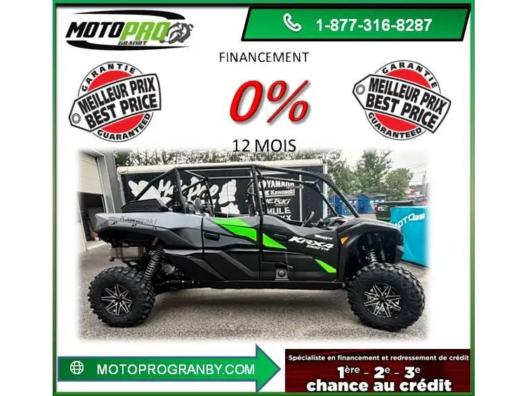 2027 Kawasaki TERYX KRX4 1000 TR TERYX KRX4 1000 TRAIL 4 PLACES KRX