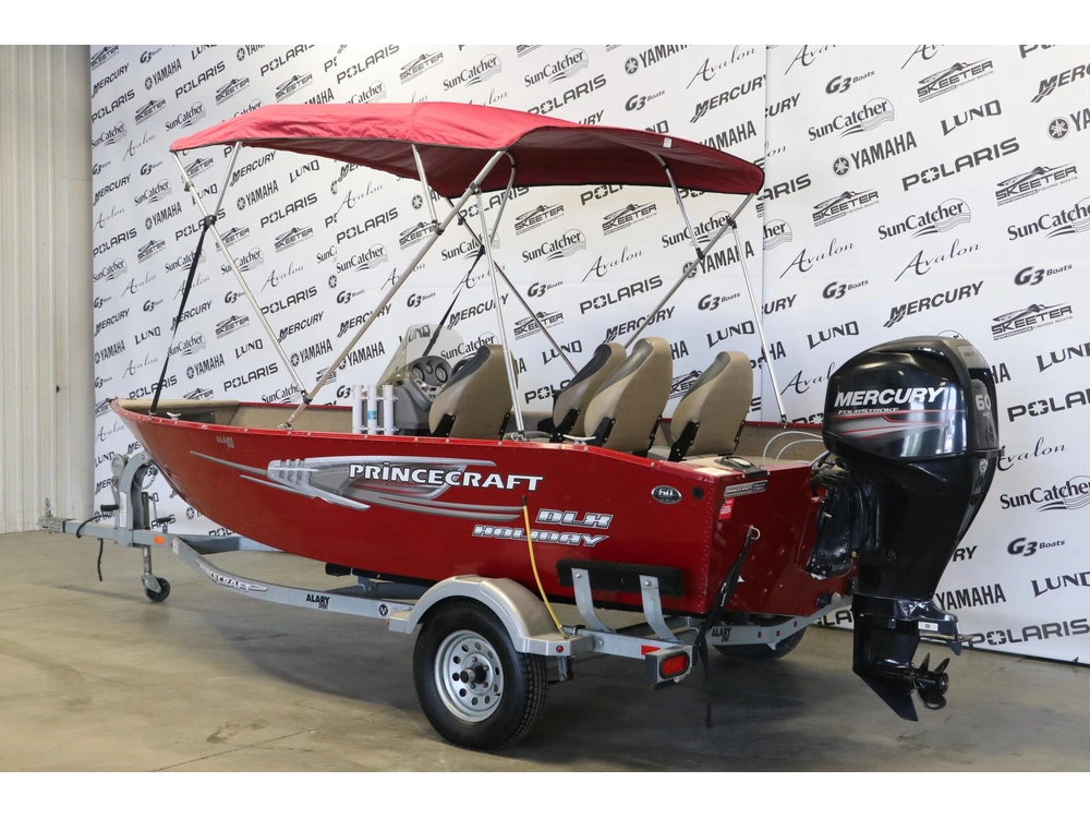 2014 Princecraft Holiday Dlx Sc + Mercury 60elpt alt