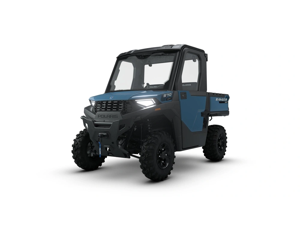 2026 Polaris Ranger Sp 570 Northstar Zenith Blue 🎯 Utv Cabine Chauffé Travail Hiver 4 Saisons Defender Hd7 Ranger Compact Terrain 🟢 alt