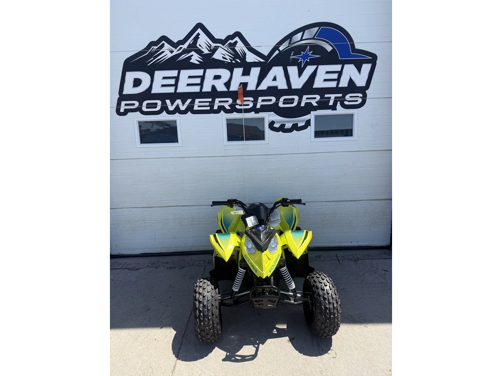 2026 Polaris Outlaw 110 Lime Squeeze alt