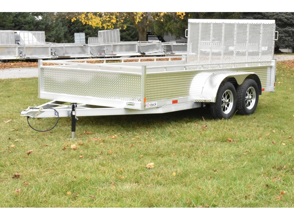 2026 Enbeck Aluminum Utility 7' X 14' Ta alt