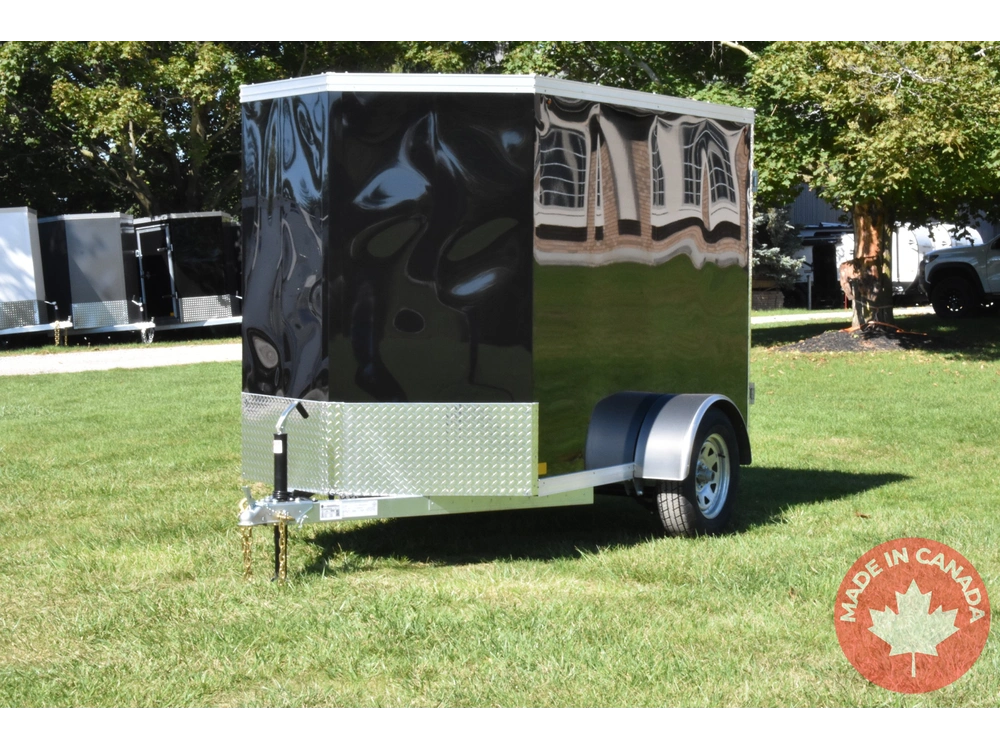 2026 Rhino Galvanized Enclosed 5' X 8' Sa Dd alt