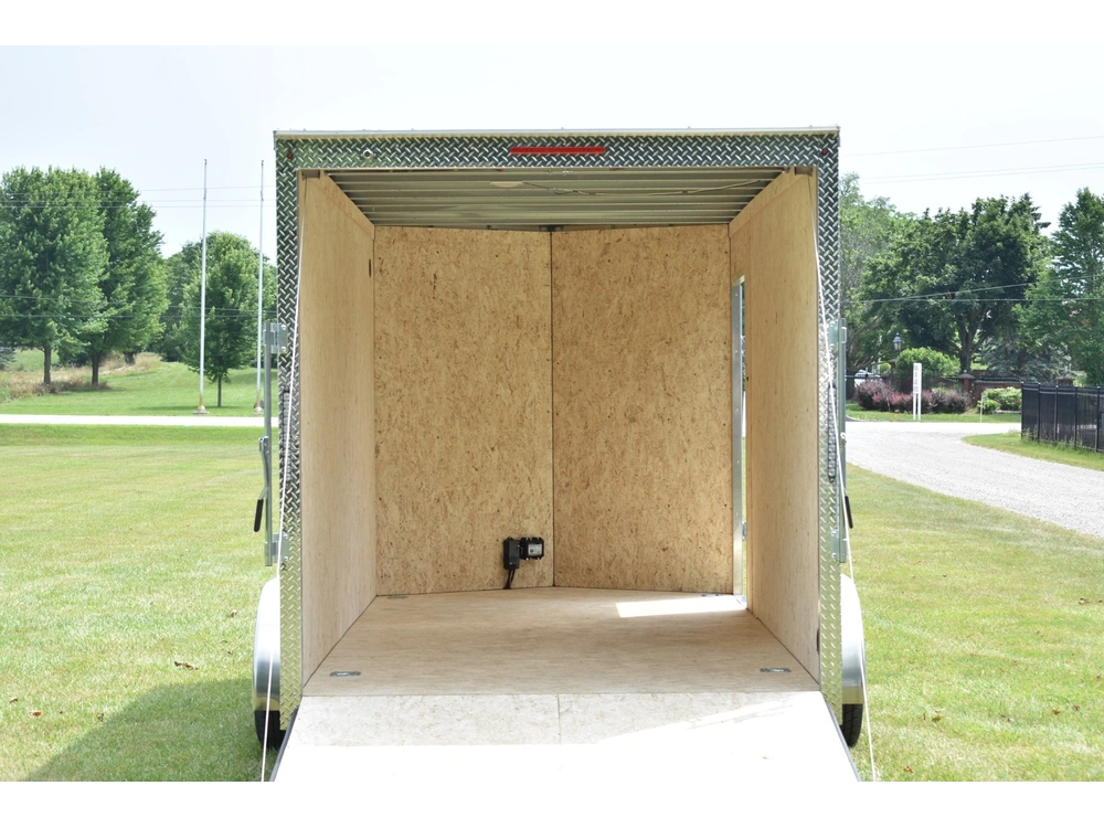 2026 Rhino Galvanized Enclosed 7' X 14' Ta Ramp alt