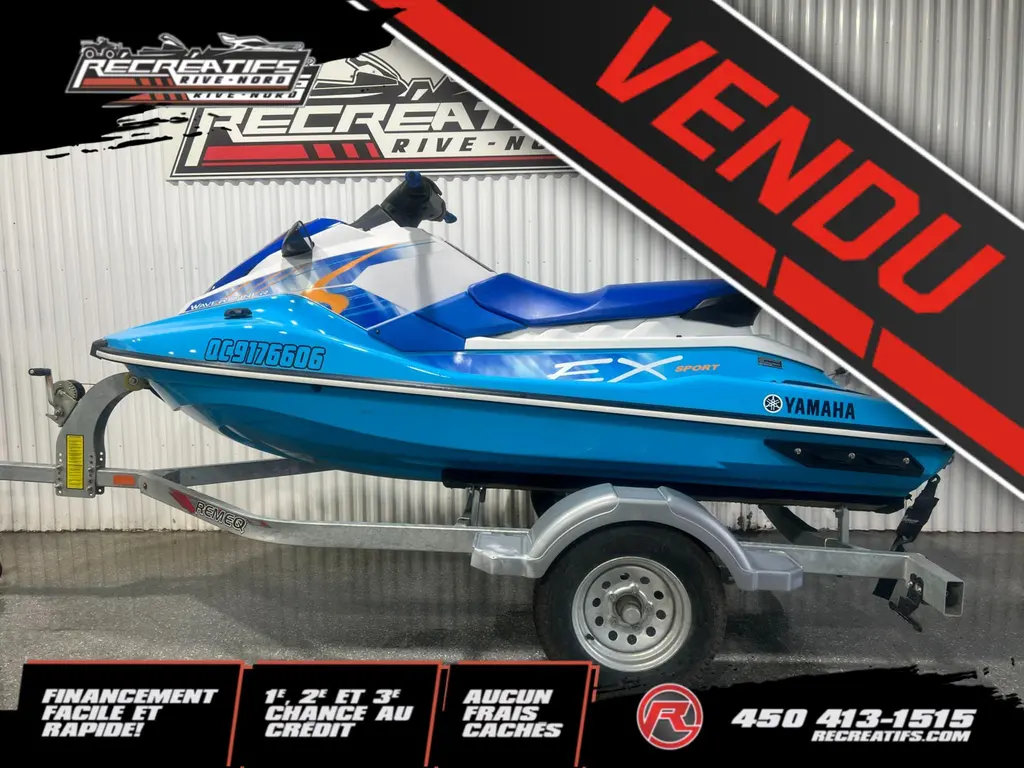 Yamaha WAVE RUNNER EX SPORT **SEULEMENT 14H!!** 2024