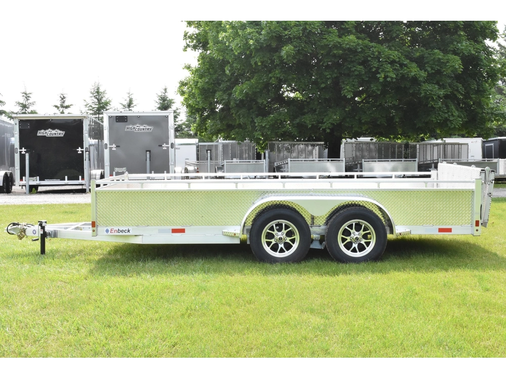 2026 Enbeck Aluminum Utility 7' X 14' Ta alt
