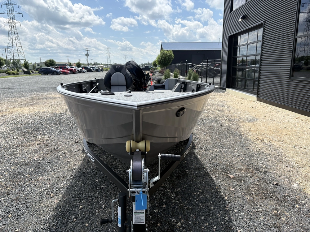 2025 Crestliner 1650 Kodiak Tiller - Silver Metallic alt