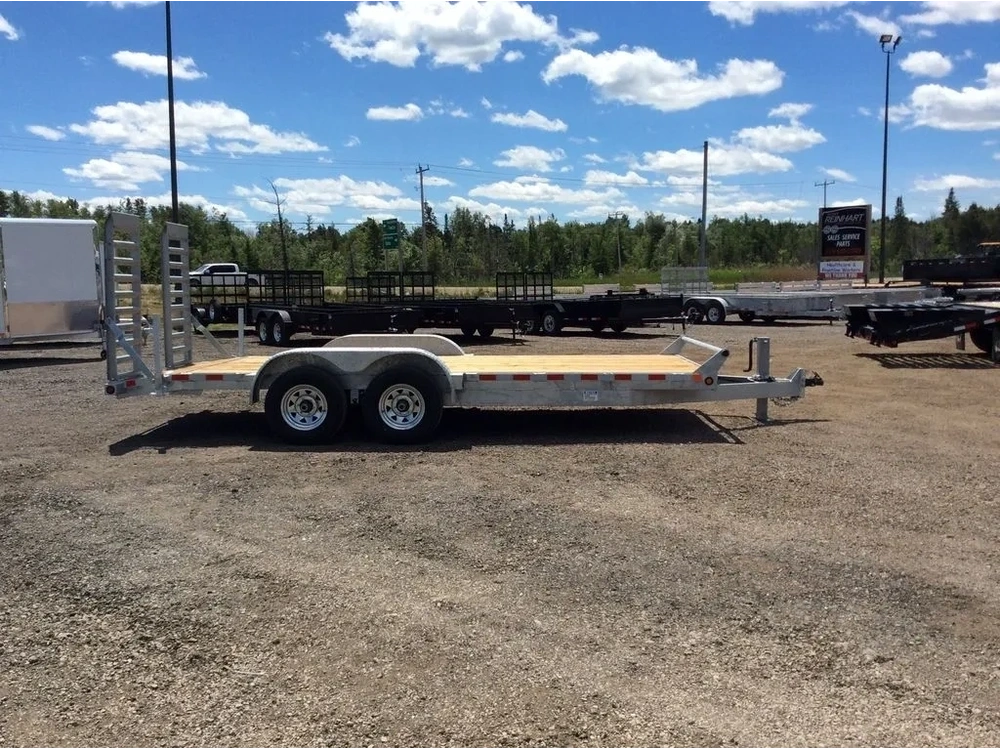 2027 Canada Trailers 82x18 5 Ton Galvanized Equipment Trailer alt
