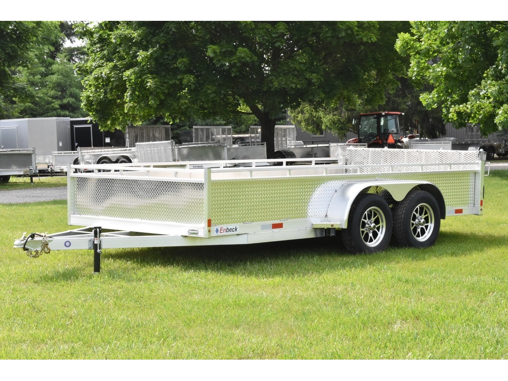 2026 Enbeck Aluminum Utility 7' X 14' Ta alt