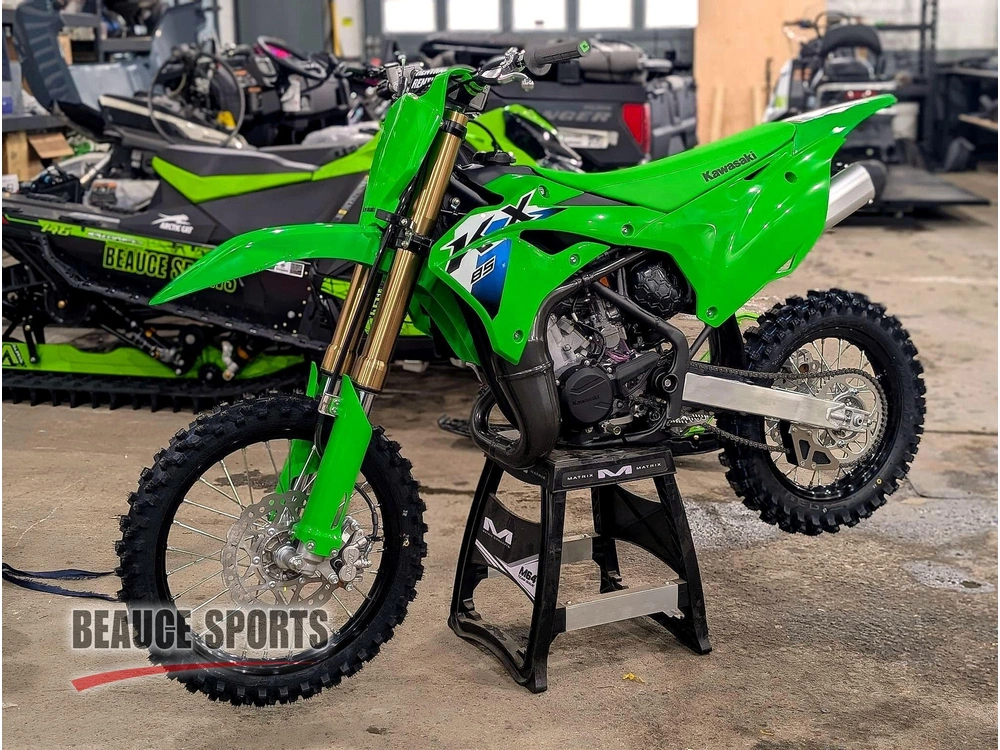 Kawasaki Kx85 2026 🎯 Motocross 85cc Junior Compétition Performance Yz85 Sx85 Crf150r Progression 🟢 2026 alt