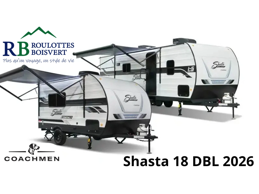 Coachmen Shasta 18 Dbl 2026 alt