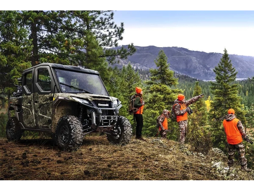 2026 Kawasaki Ridge Crew Hvac Camouflage True Timber Strata alt