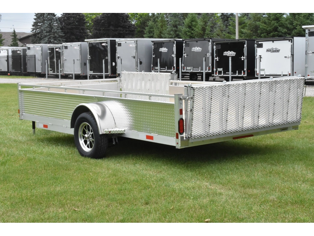 2026 Enbeck Side Loader Aluminum Utility 7' X 14' Sa alt