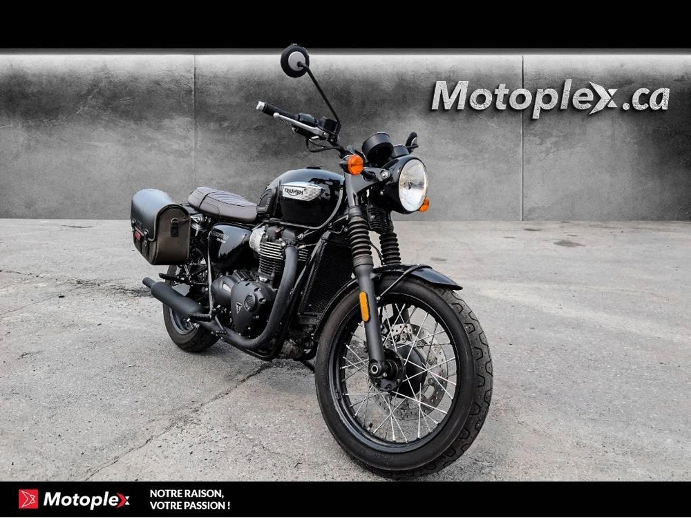 Triumph T100 Black Liquidation 2018 alt