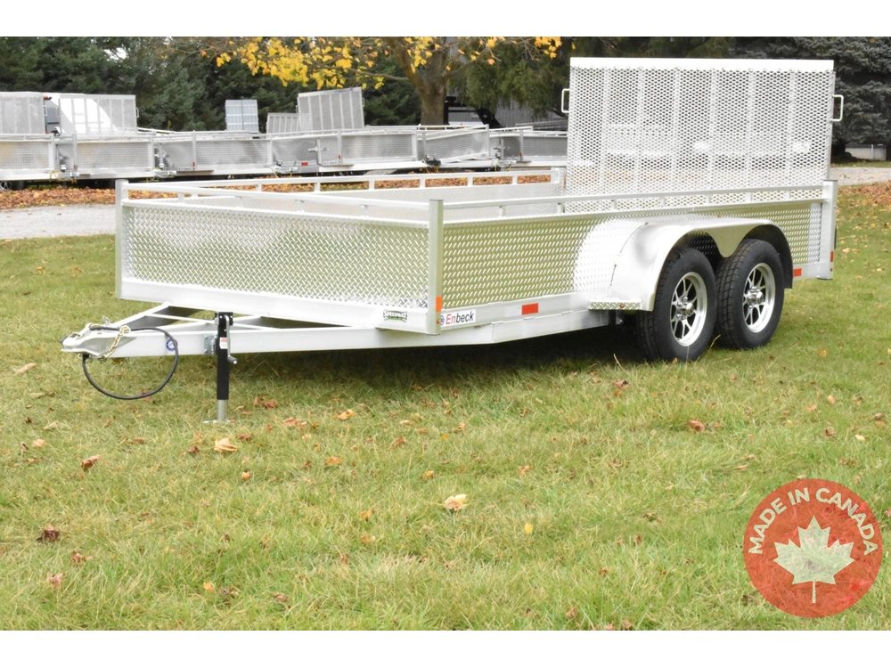 2026 Enbeck Aluminum Utility 7' X 14' Ta alt