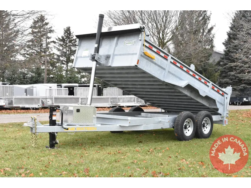 2026 One Sixteen Galvanized Dump 7' X 14' 7t alt