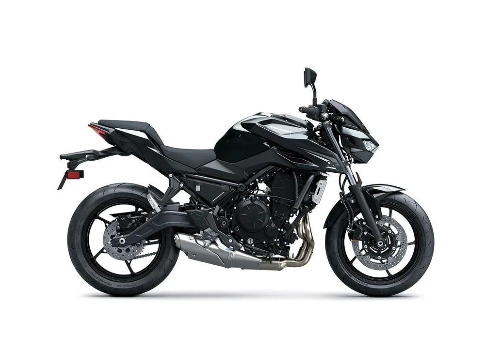 2026 Kawasaki Z650s Ebony / Metallic Carbon Gray alt