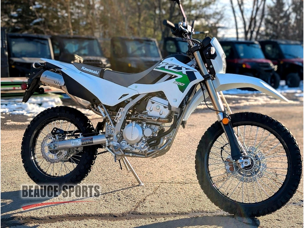 Kawasaki Klx300 Semi Blanc | ⚡ Équivalent Dr-z400s & Honda Xr300 ⚡ | 2026 alt