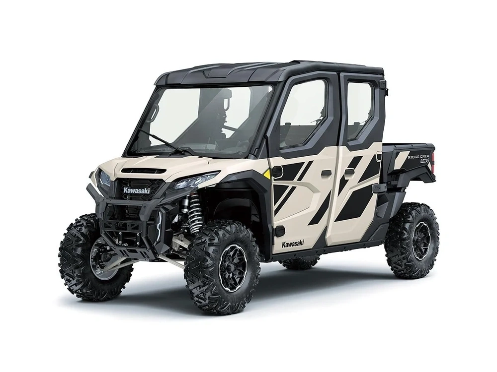 2026 Kawasaki Ridge Crew Hvac Metallic Matte Whitish Beige alt