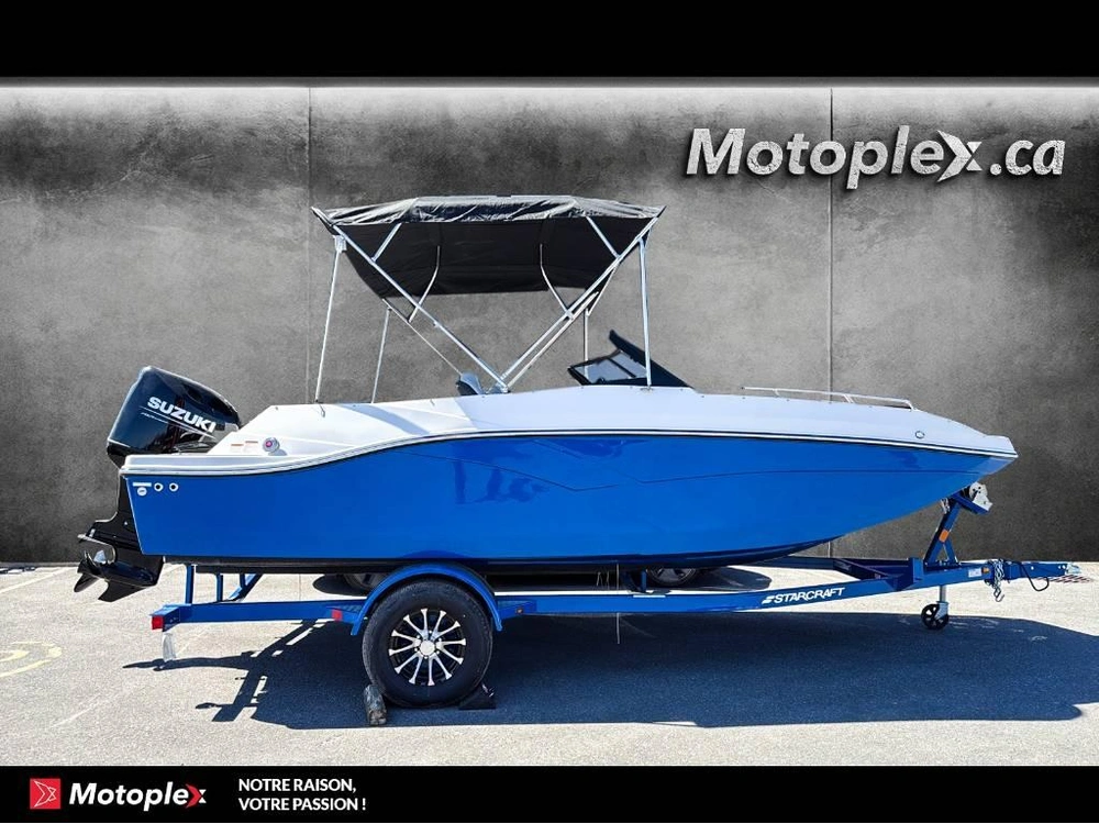 Starcraft Svx 190 Ob 140hp Deck Boat Bateau Ponté 2026 alt