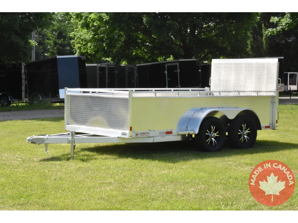 2026 Enbeck Aluminum Utility 6' X 12' Ta Hs alt