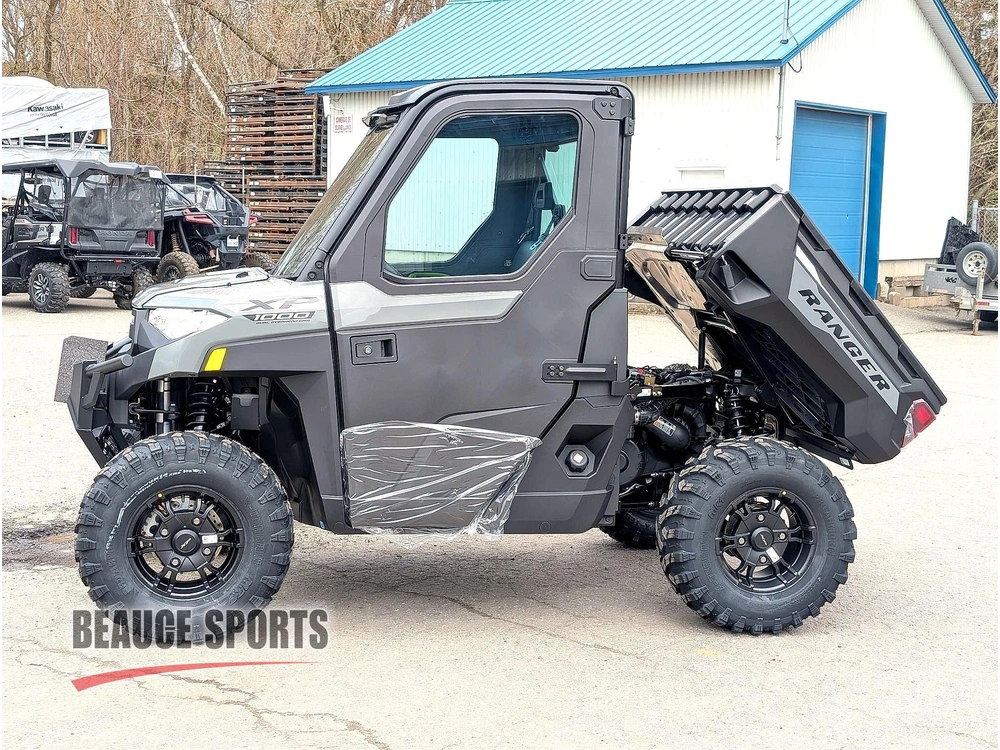 Polaris Ranger Xp 1000 Cab - Avalanche Gray 🎯 Utv Cabine 1000cc Travail 4 Saisons Chauffé Prix Abordable Defender Ranger Qualité 🟢 2027 alt