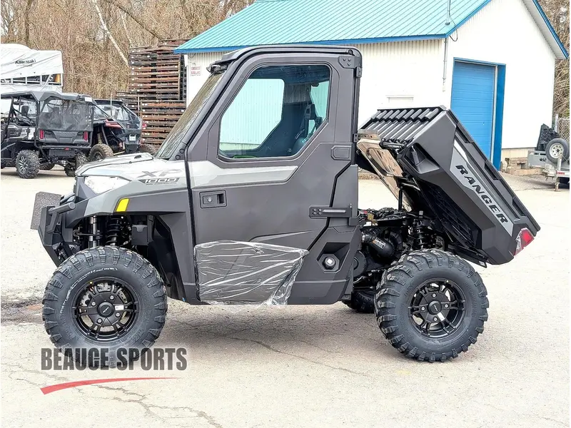 Polaris RANGER XP 1000 CAB - AVALANCHE GRAY 🎯 UTV Cabine 1000cc Travail 4 Saisons Chauffé Prix Abordable Defender Ranger Qualité 🟢 2027