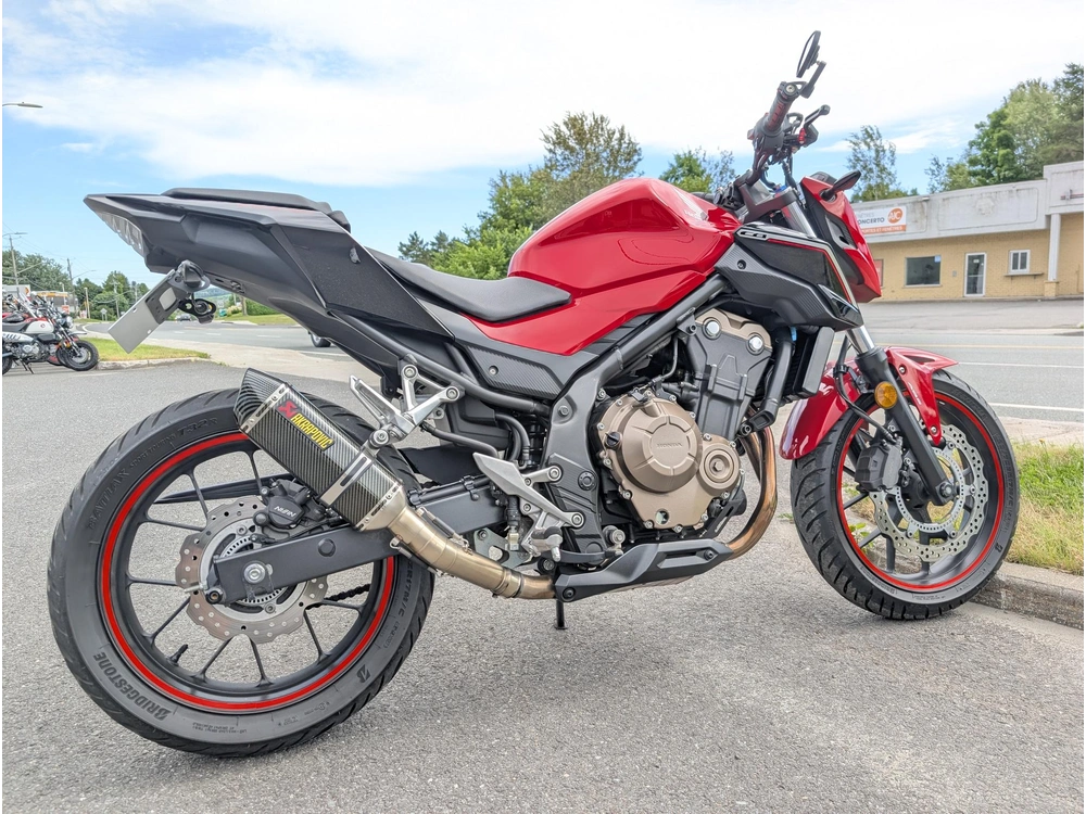 2017 Honda Cb500 Abs Cb 500 Naked Rue alt