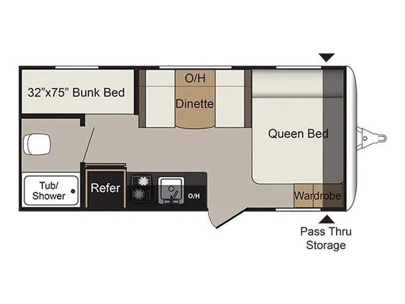 2018 Keystone Rv Passeport Lite 175 Bh alt