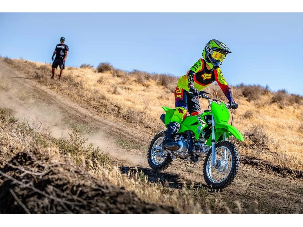 2026 Kawasaki Klx110r Lime Green alt