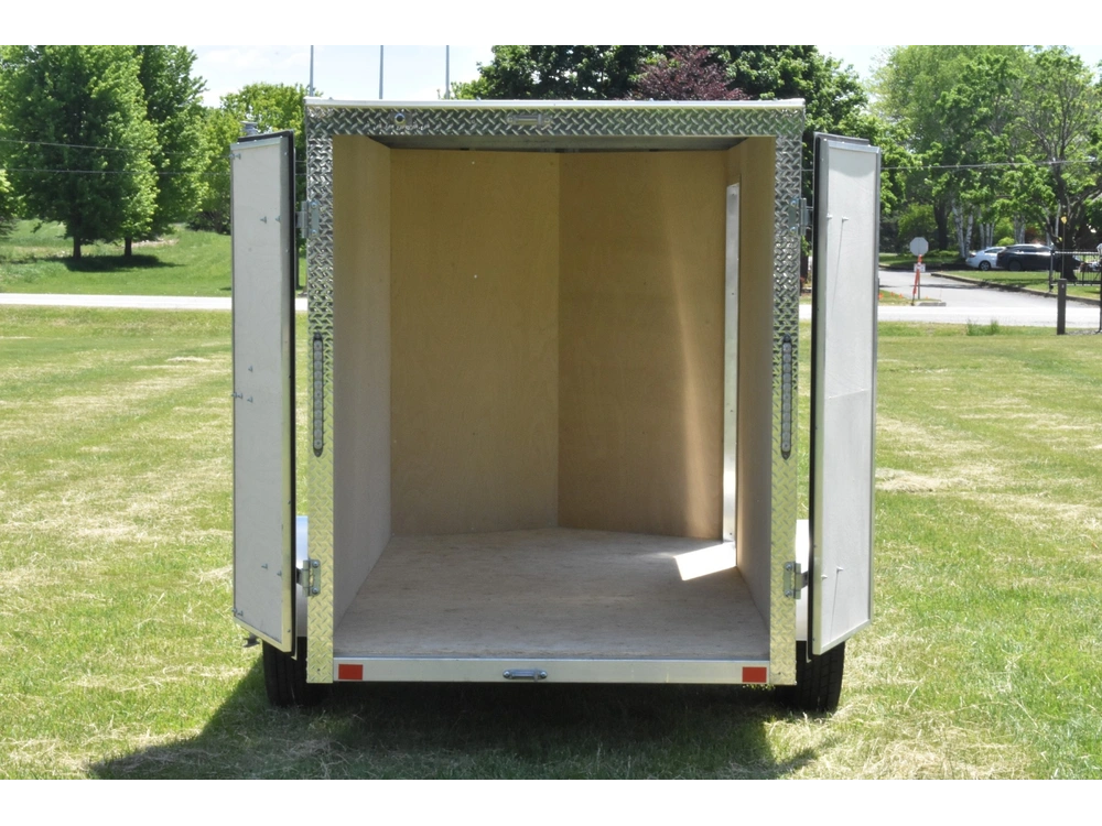 2026 Rhino Galvanized Enclosed 6' X 10' Sa Dd alt