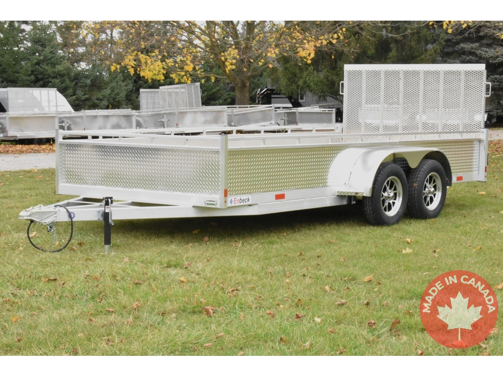2027 Enbeck Aluminum Utility 7' X 16' Ta alt