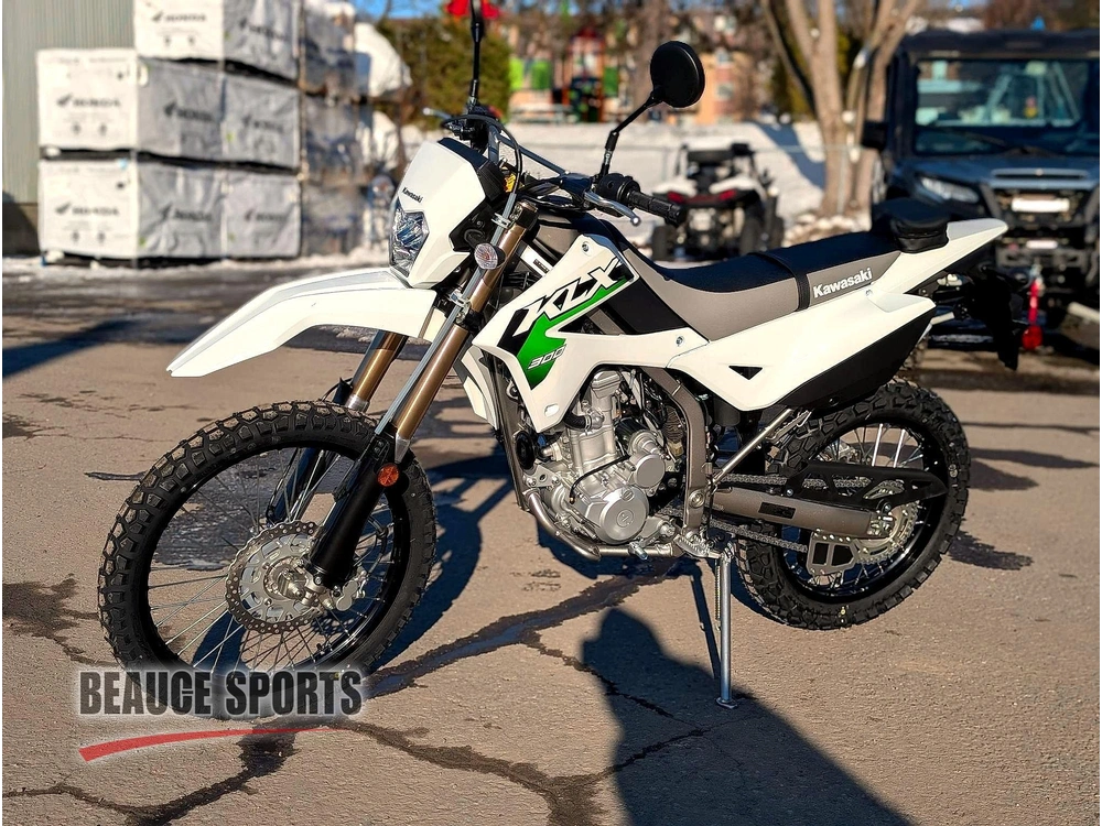 Kawasaki Klx300 Semi Blanc | ⚡ Équivalent Dr-z400s & Honda Xr300 ⚡ | 2026 alt