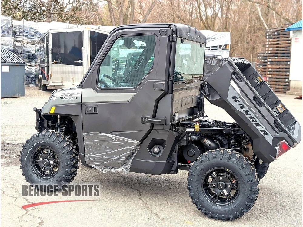 Polaris Ranger Xp 1000 Cab - Avalanche Gray 🎯 Utv Cabine 1000cc Travail 4 Saisons Chauffé Prix Abordable Defender Ranger Qualité 🟢 2027 alt