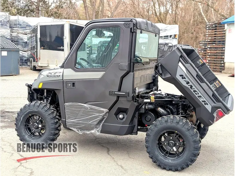 Polaris RANGER XP 1000 CAB - AVALANCHE GRAY 🎯 UTV Cabine 1000cc Travail 4 Saisons Chauffé Prix Abordable Defender Ranger Qualité 🟢 2027