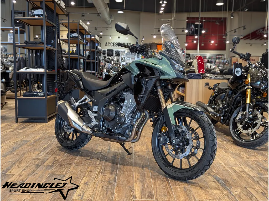 2022 Honda CB500XA // Pearl Organic Green