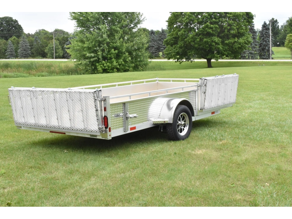 2026 Enbeck Side Loader Aluminum Utility 7' X 14' Sa alt