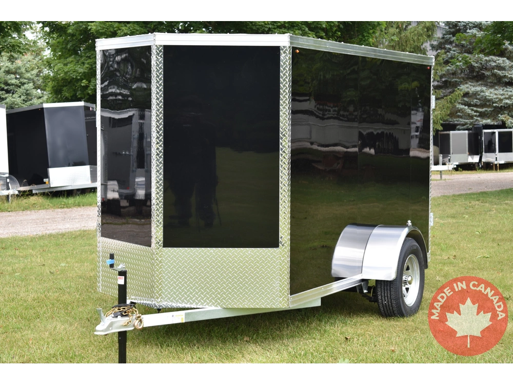 2026 Rhino Galvanized Enclosed 5' X 10' Sa Dd alt