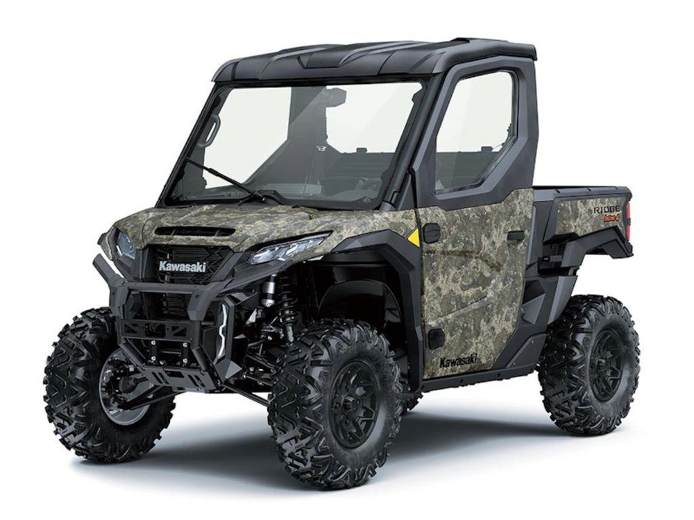 2026 Kawasaki Ridge Hvac Camouflage True Timber Strata alt