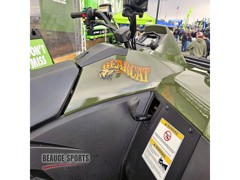 2026 Arctic Cat Bearcat 600 🎯 Vtt Travail Robuste Chasse Forêt 4x4 Traction Ferme Polyvalent Fiable 🟢 alt