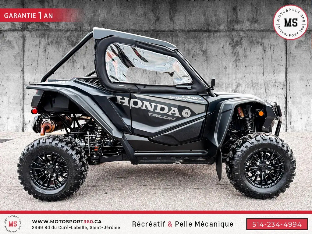 Honda TALON 1000X COMME NEUF ! 11 500$ EN ACCESSOIRES ! 2025